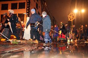 LATVIA-RIGA-WINTER SOLSTICE-CELEBRATION