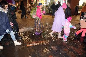 LATVIA-RIGA-WINTER SOLSTICE-CELEBRATION