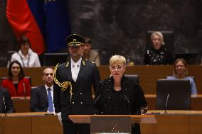 SLOVENIA-LJUBLJANA-PRESIDENT-INAUGURATION