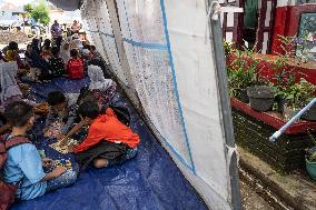 INDONESIA-CIANJUR-EARTHQUAKE-AFTERMATH-SCHOOL