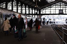 FRANCE-PARIS-RAILWAY-STRIKE