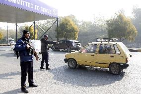 PAKISTAN-ISLAMABAD-SUICIDE ATTACK-SECURITY