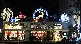 ALBANIA-TIRANA-DECORATIVE LIGHTS