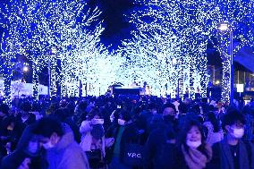 Illumination in Shibuya, Tokyo