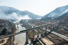 CHINA-CHENGDU-KUNMING RAILWAY-OPENING (CN)