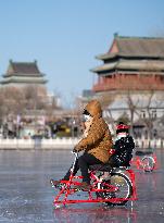 CHINA-BEIJING-SHICHAHAI-ICE RINK (CN)