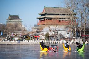 CHINA-BEIJING-SHICHAHAI-ICE RINK (CN)