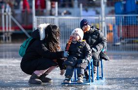 CHINA-BEIJING-SHICHAHAI-ICE RINK (CN)