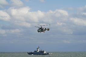 CHINA-RUSSIA-JOINT NAVAL EXERCISE-CONCLUSION (CN)