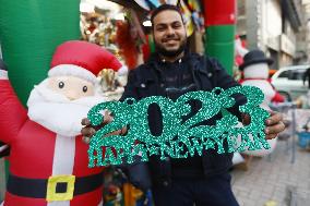 EGYPT-CAIRO-NEW YEAR AND CHRISTMAS-PREPARATION