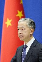 Chinese Foreign Ministry spokesman Wang