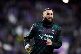 Real Valladolid vs Real Madrid CF - La Liga Santander