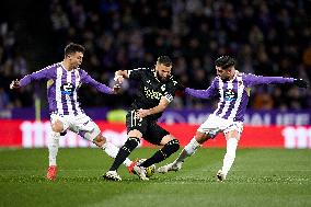 Real Valladolid vs Real Madrid CF - La Liga Santander