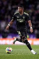 Real Valladolid vs Real Madrid CF - La Liga Santander