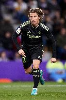 Real Valladolid vs Real Madrid CF - La Liga Santander