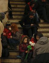 Scene in Kyiv