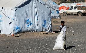 YEMEN-SANAA-REFUGEE CAMP