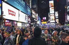 Countdown event in NY's Times Square
