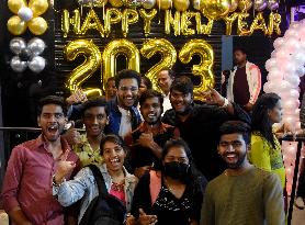 INDIA-BANGALORE-NEW YEAR-CELEBRATION