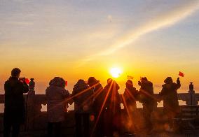 #CHINA-NEW YEAR-SUNRISE-SCENERY (CN)