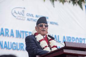 NEPAL-POKHARA-INTERNATIONAL AIRPORT-INAUGURATION