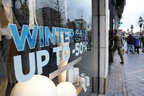BELGIUM-BRUSSELS-WINTER SALES