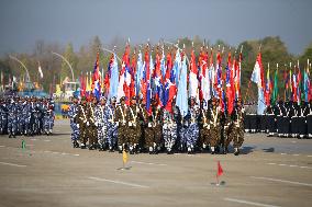 MYANMAR-NAY PYI TAW-75TH ANNIVERSARY OF INDEPENDENCE DAY