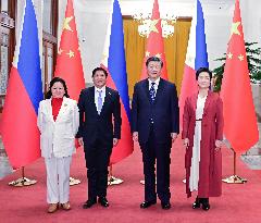 CHINA-BEIJING-XI JINPING-PHILIPPINE PRESIDENT-TALKS (CN)