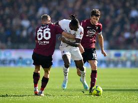 (SP)ITALY-SALERNO-FOOTBALL-SERIE A-AC MILAN VS SALERNITANA