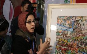 IRAN-TEHRAN-CHINA-YOUNGSTER-PAINTING-EXHIBITION