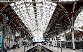 BRITAIN-LONDON-RAILWAY-STRIKE