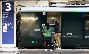 BRITAIN-LONDON-RAILWAY-STRIKE