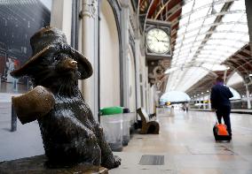 BRITAIN-LONDON-RAILWAY-STRIKE