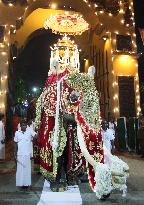 SRI LANKA-KELANIYA-PERAHERA FESTIVAL-CELEBRATION