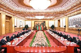 CHINA-BEIJING-XI JINPING-TURKMEN PRESIDENT-TALKS (CN)