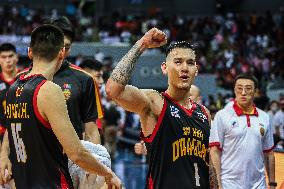 (SP)THE PHILIPPINES-PASAY CITY-BASKETBALL-PBA-COMMISSIONER'S CUP-FINALS-BAY AREA DRAGONS VS BARANGAY GINEBRA SAN MIGUEL