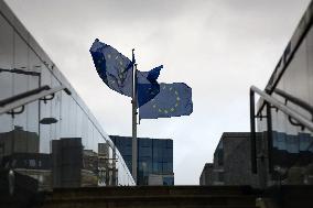 BELGIUM-BRUSSELS-EURO AREA-ECONOMY