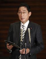 Japan PM Kishida after call with Ukraine's Zelenskyy