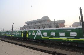 PAKISTAN-LAHORE-CHINA-TRAIN COACH-IMPORT