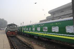 PAKISTAN-LAHORE-CHINA-TRAIN COACH-IMPORT