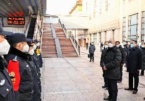 CHINA-BEIJING-LIU HE-SPRING FESTIVAL TRAVEL RUSH-INSPECTION (CN)