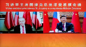 CHINA-BEIJING-XI JINPING-CZECH PRESIDENT-MEETING (CN)