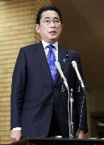 Japan PM Kishida's trips to Europe, N. America