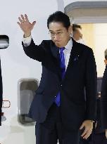 Japan PM Kishida's trips to Europe, N. America