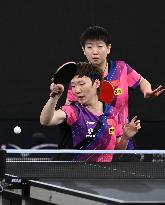 (SP)QATAR-DOHA-TABLE TENNIS-WTTC-ASIAN CONTINENTAL STAGE-WOMEN'S DOUBLES