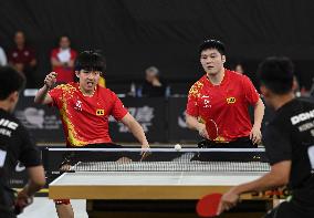 (SP)QATAR-DOHA-TABLE TENNIS-WTTC-ASIAN CONTINENTAL STAGE-MEN'S DOUBLES