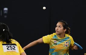 (SP)QATAR-DOHA-TABLE TENNIS-WTTC-ASIAN CONTINENTAL STAGE-WOMEN'S DOUBLES