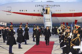 Japan PM Kishida in France