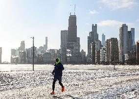 U.S.-CHICAGO-WINTER STORM