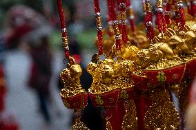 INDONESIA-JAKARTA-CHINESE LUNAR NEW YEAR-DECORATION